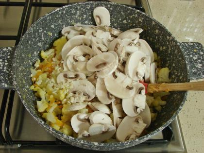 Mantarlı Karnabahar Kavurması