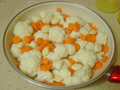 Portakal Soslu Karnabahar Salatası