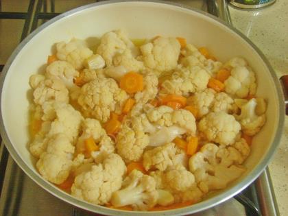 Portakal Soslu Karnabahar Salatası