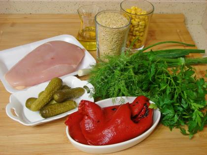 Tavuklu Şehriye Salatası