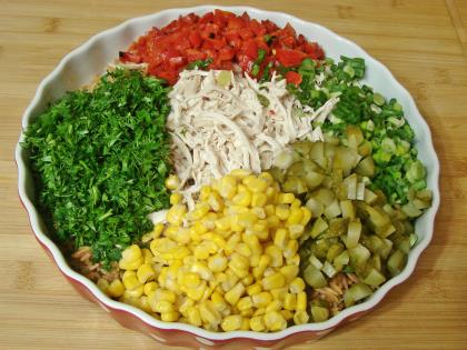 Tavuklu Şehriye Salatası