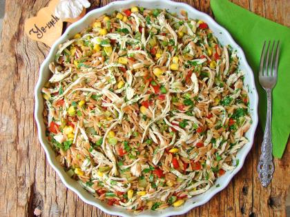 Tavuklu Şehriye Salatası