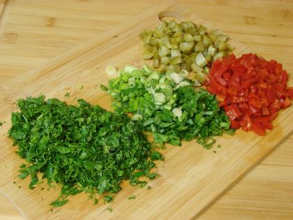 Tavuklu Şehriye Salatası