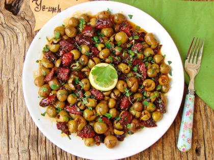 Kahvaltılık Zeytin Kavurması