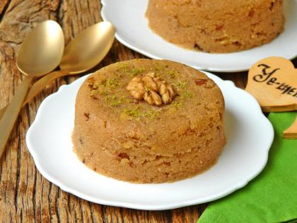 Cevizli İrmik Helvası