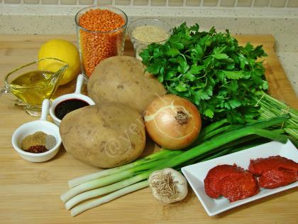 Patatesli Mercimek Köftesi