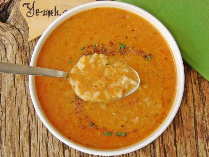 Pirinçli Tarhana Çorbası