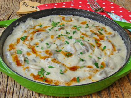 Sütlü Mantar Kavurması