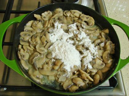 Sütlü Mantar Kavurması