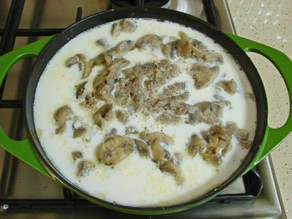 Sütlü Mantar Kavurması