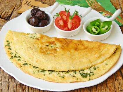 Beyaz Peynirli Omlet