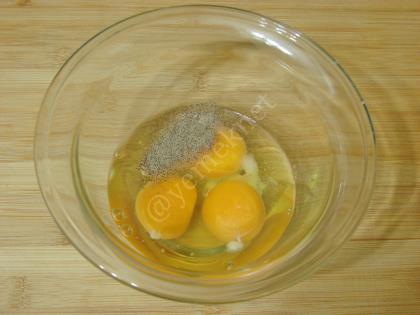 Mantarlı Biberli Omlet