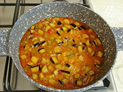 Patlıcanlı Şehriye Pilavı