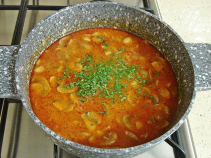 Salçalı Mantar Çorbası