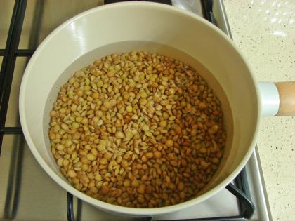 Salçalı Mercimekli Bulgur Pilavı