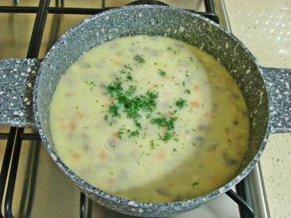 Havuçlu Mantar Çorbası