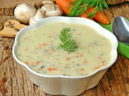 Havuçlu Mantar Çorbası