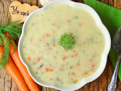Havuçlu Mantar Çorbası