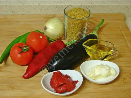 Salçalı Sebzeli Bulgur Pilavı