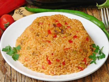 Salçalı Sebzeli Bulgur Pilavı