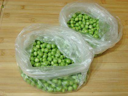 Buzlukta Bezelye Saklama Yöntemi