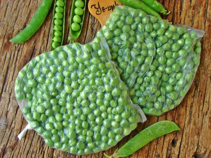 Buzlukta Bezelye Saklama Yöntemi