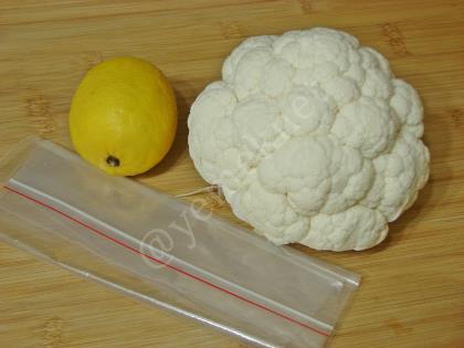 Buzlukta Karnabahar Saklama