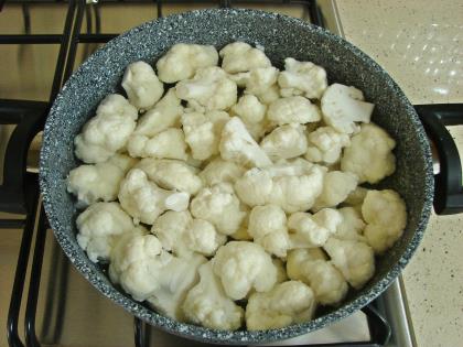 Buzlukta Karnabahar Saklama