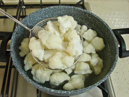 Buzlukta Karnabahar Saklama