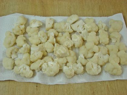 Buzlukta Karnabahar Saklama