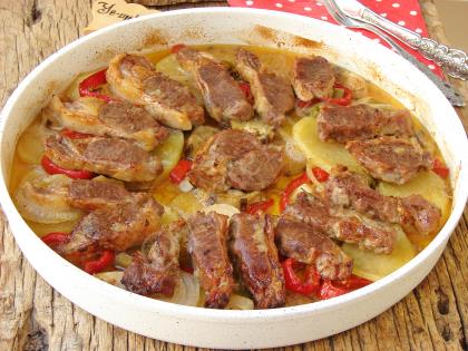 Fırında Kuzu Sırt