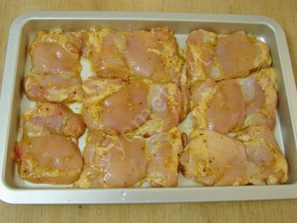 Fırında Salçalı Tavuk