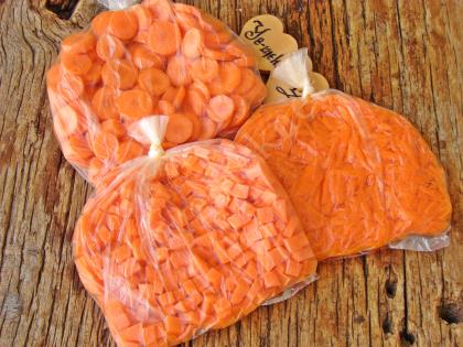 Buzlukta Havuç Saklama