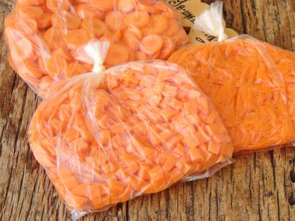 Buzlukta Havuç Saklama