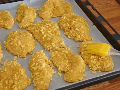 Fırında Çıtır Tavuk