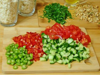 Lor Peyniri Salatası