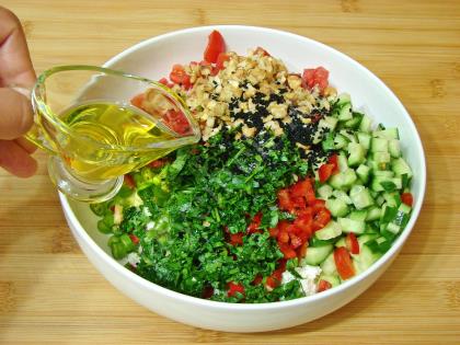 Lor Peyniri Salatası