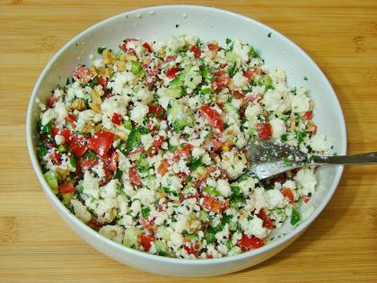 Lor Peyniri Salatası