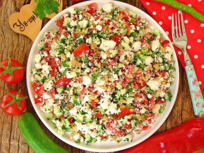 Lor Peyniri Salatası