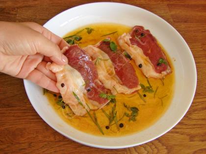 Mangal İçin Et Marinesi