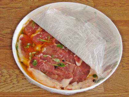 Mangal İçin Et Marinesi