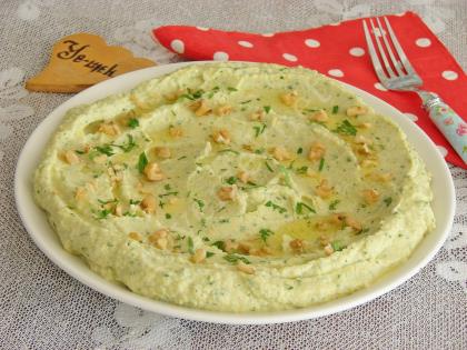 Peynirli Kabak Mezesi