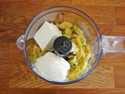 Peynirli Kabak Mezesi