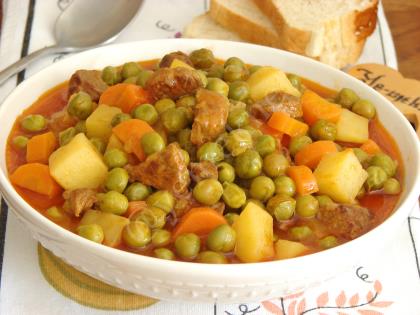 Etli Bezelye Yemeği