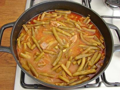 Etli Taze Börülce Yemeği