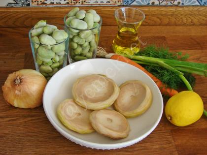 İç Baklalı Enginar Yemeği