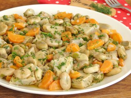 İç Baklalı Enginar Yemeği