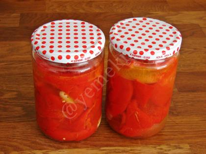 Kırmızı Biber Konservesi