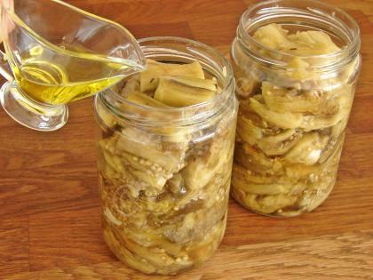 Közlenmiş Patlıcan Konservesi