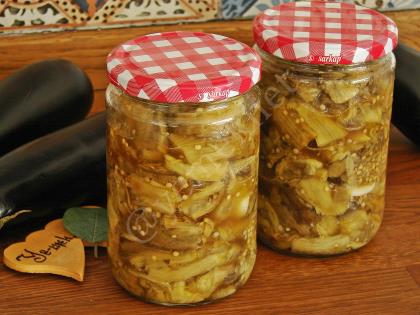 Közlenmiş Patlıcan Konservesi